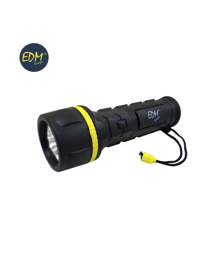 Lanterna de borracha com 3 LEDS