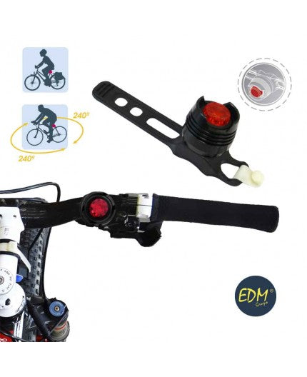 Lanterna Traseira para Bicicleta LED VERMELHO