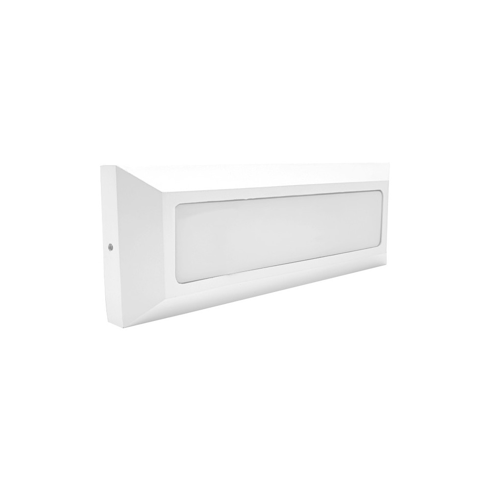 APLIQUE RETANGULAR BRANCO 10W CCT