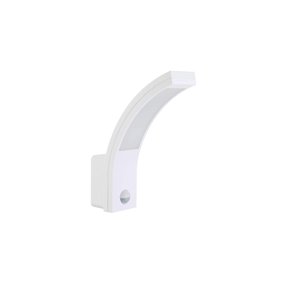 LUMINÁRIA DE JARDIM C/SENSOR 15W PVC 4200K S24