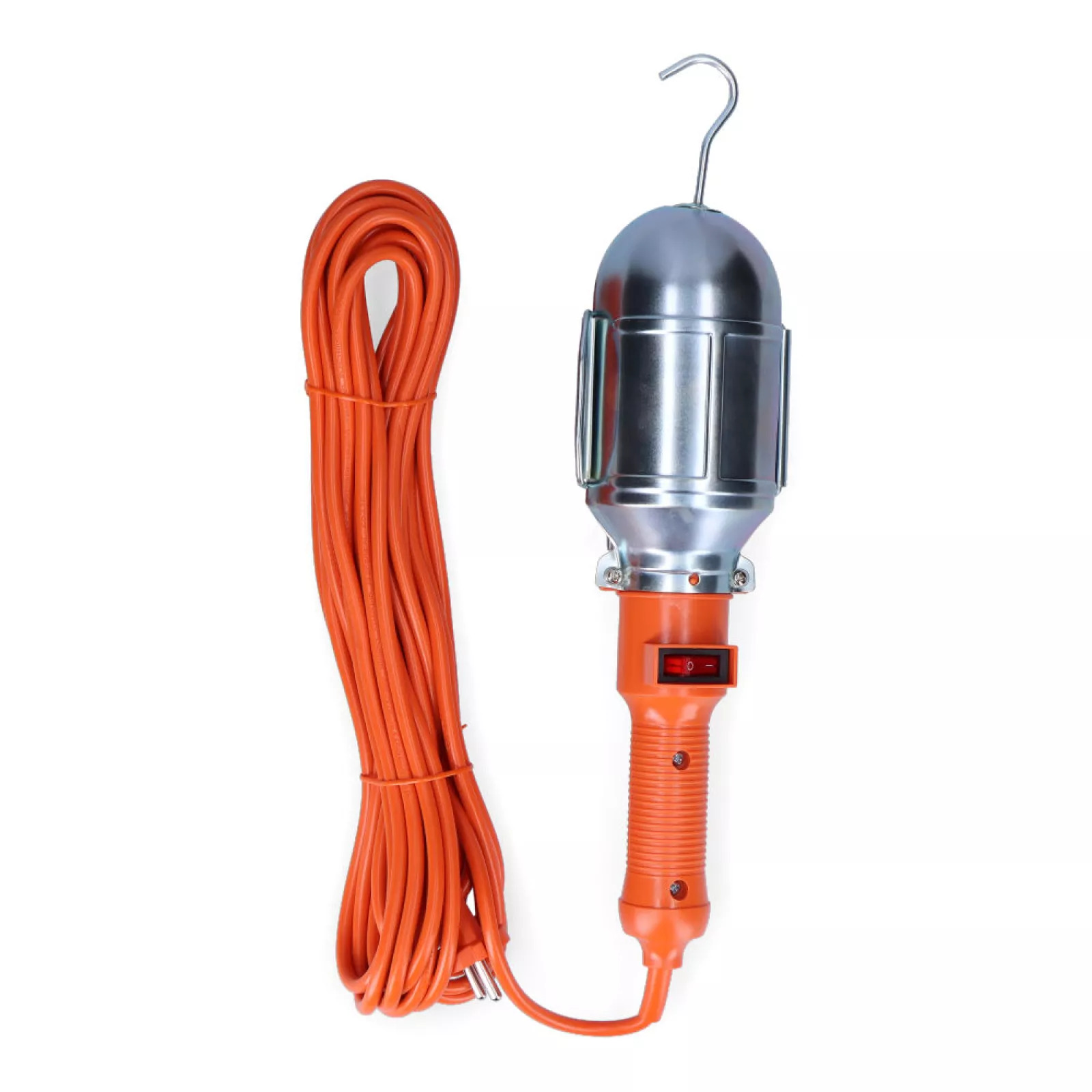 Gambiarra c/ Protecção c/interruptor E-27 (Cabo 5m)