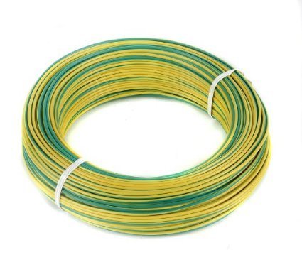 Fio 2.5 mm Verde / Amarelo (100M)