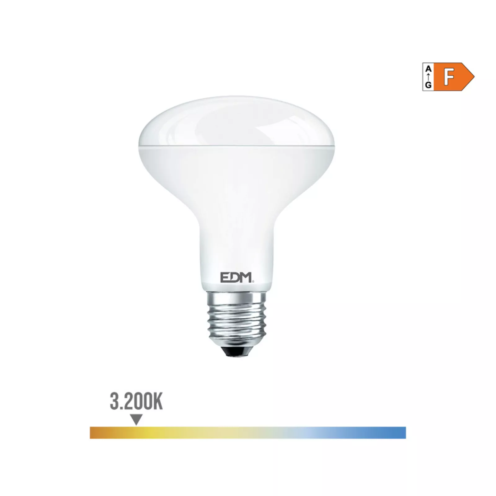 LÂMPADA LED R80 E27 10W 932lm 3200K