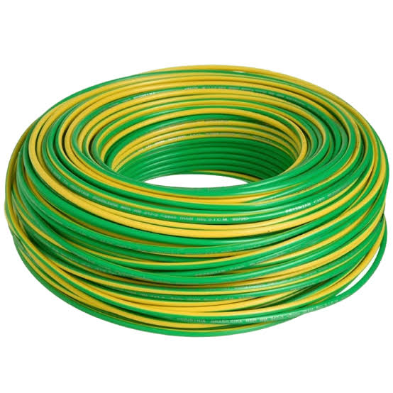 FIO 6mm VERDE / AMARELO (Metro)