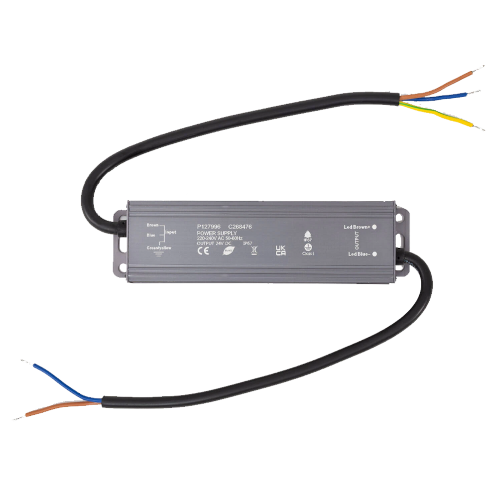 Fonte de Alimentação Estanque 100W 24V DC IP67