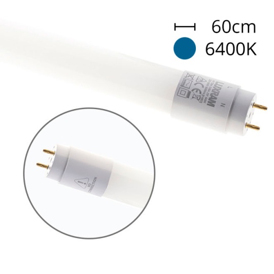 LÂMPADA T8 60cm 9W 820LM 6400K