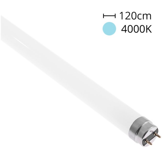LÂMPADA T8 120cm 18W 1800LM 4000K