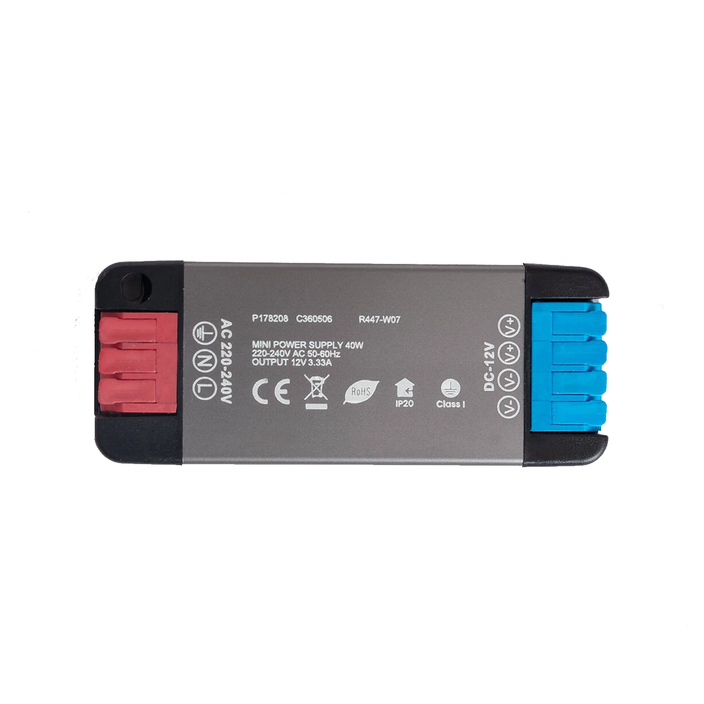 TRANSFORMADOR MINI SLIM 12V 40W