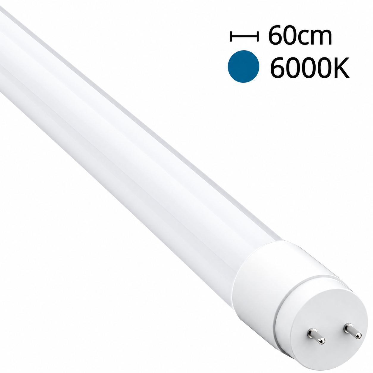 LÂMPADA T8 60cm 9W 900LM 6000K