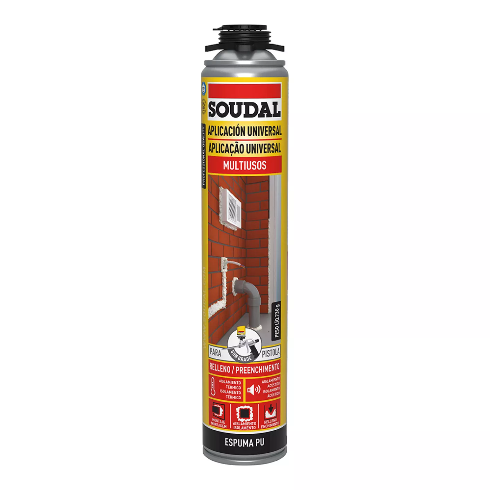 ESPUMA EXPANSIVA SOUDAL 750ML