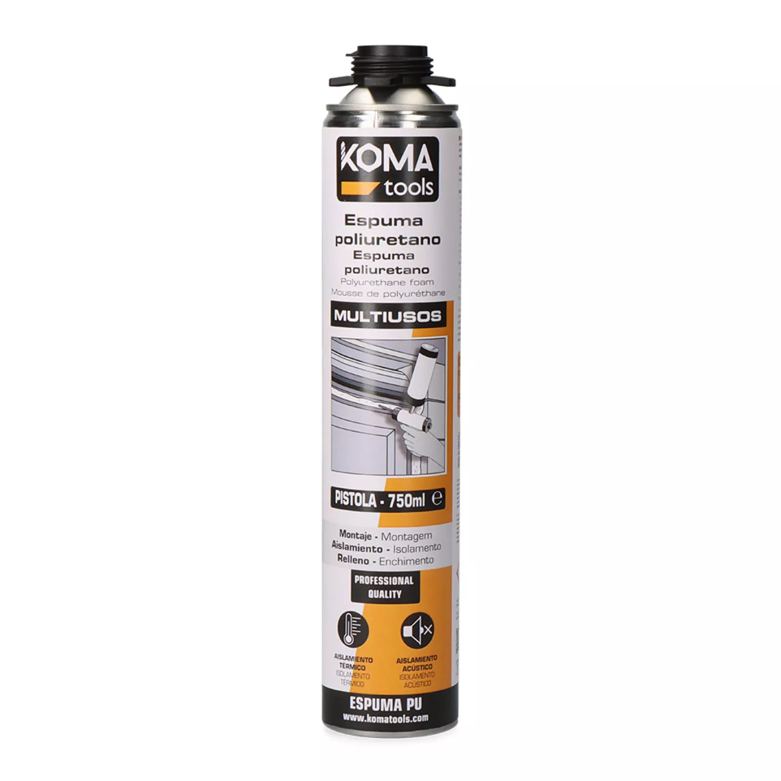ESPUMA EXPANSIVA KOMA 750ML